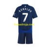 Billiga Fotbollströjor Manchester United Cristiano Ronaldo 7 Barn Borta tröja 2024/25 Kortärmad